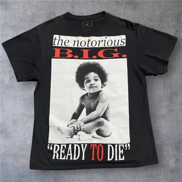 Brooklyn Mint Notorious BIG Ready To Die Album Cover T-Shirt Men's SIze Large - Picture 1 of 7